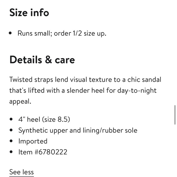 Open Edit Twist Heels - Picture 6 of 8